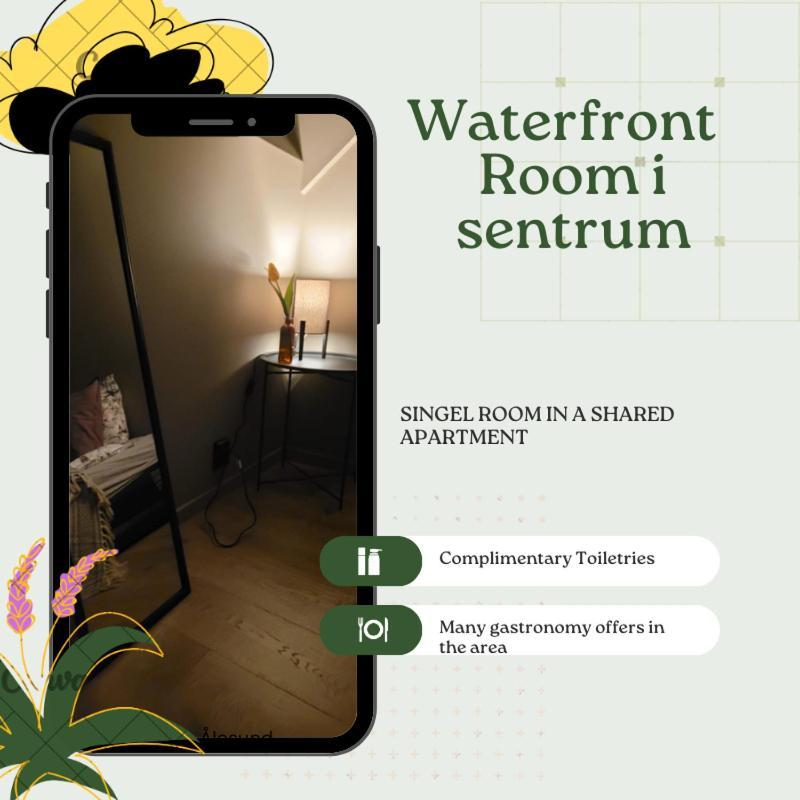 Single Elegant Room I Sentrum- Sea View Ålesund Exterior foto